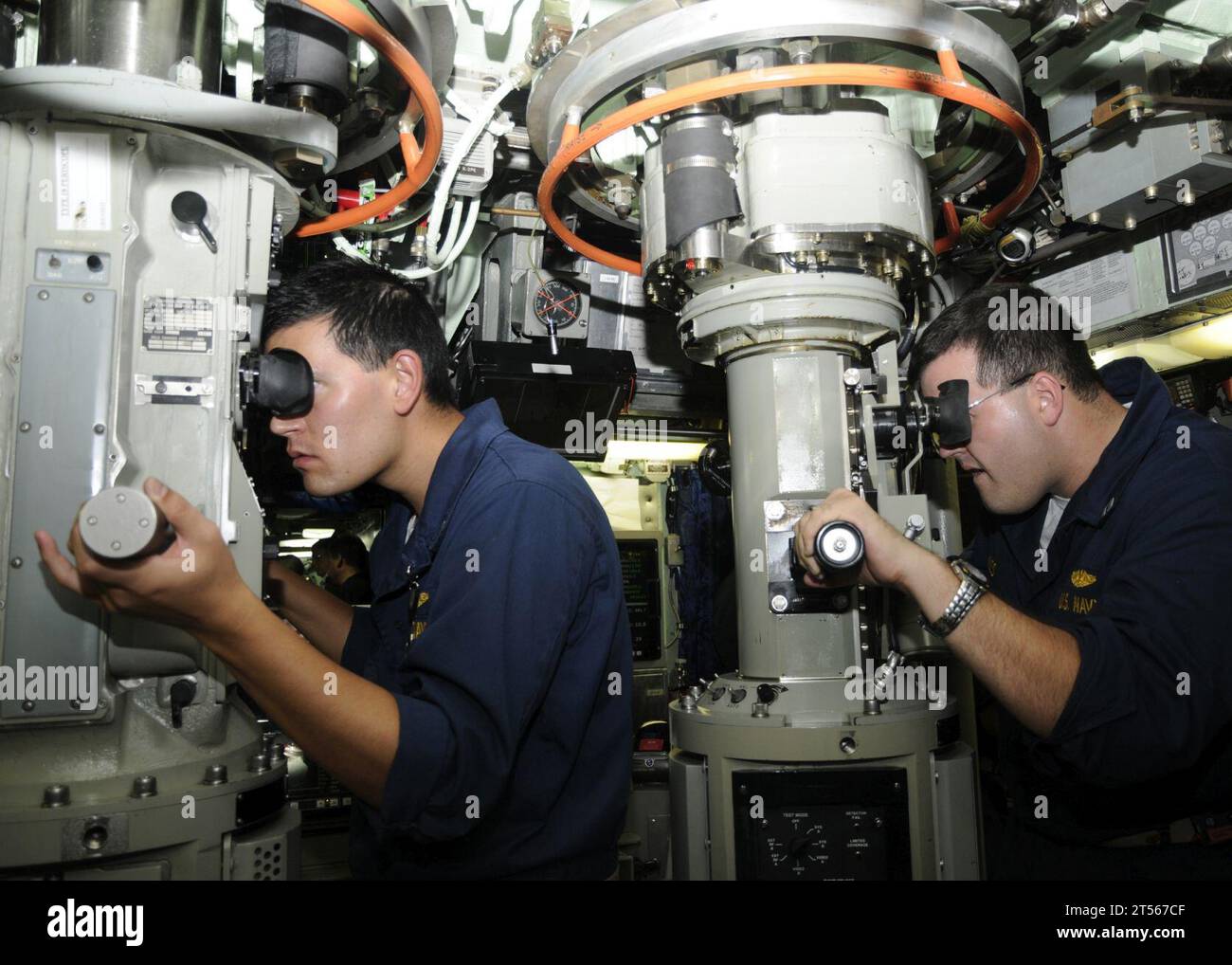 marina, persone, sottomarini, Marina degli Stati Uniti, USS Santa Fe (SSN 763) Foto Stock