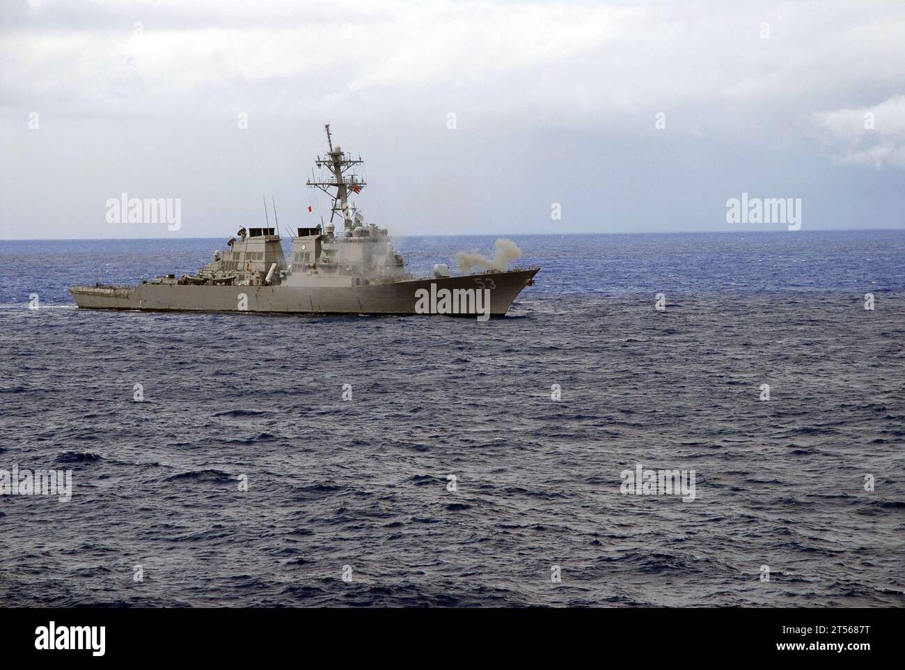 Nimitz Strike Group, USS John Paul Jones (DDG 53) Foto Stock