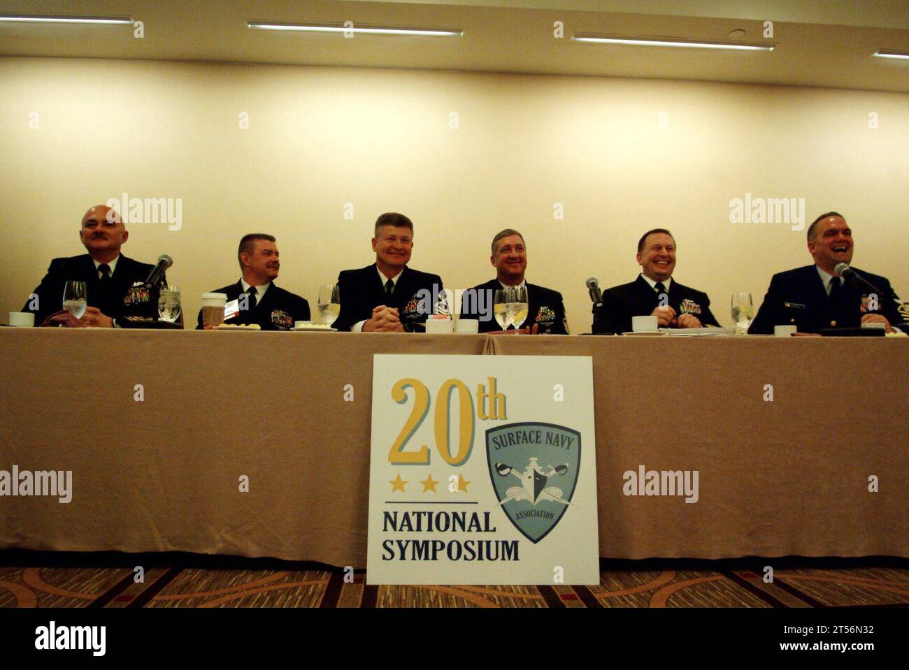 US Navy 20th Annual Surface Navy Association (SNA) National Symposium presso l'hotel Hyatt Regency a Crystal City, Va.jpg Foto Stock