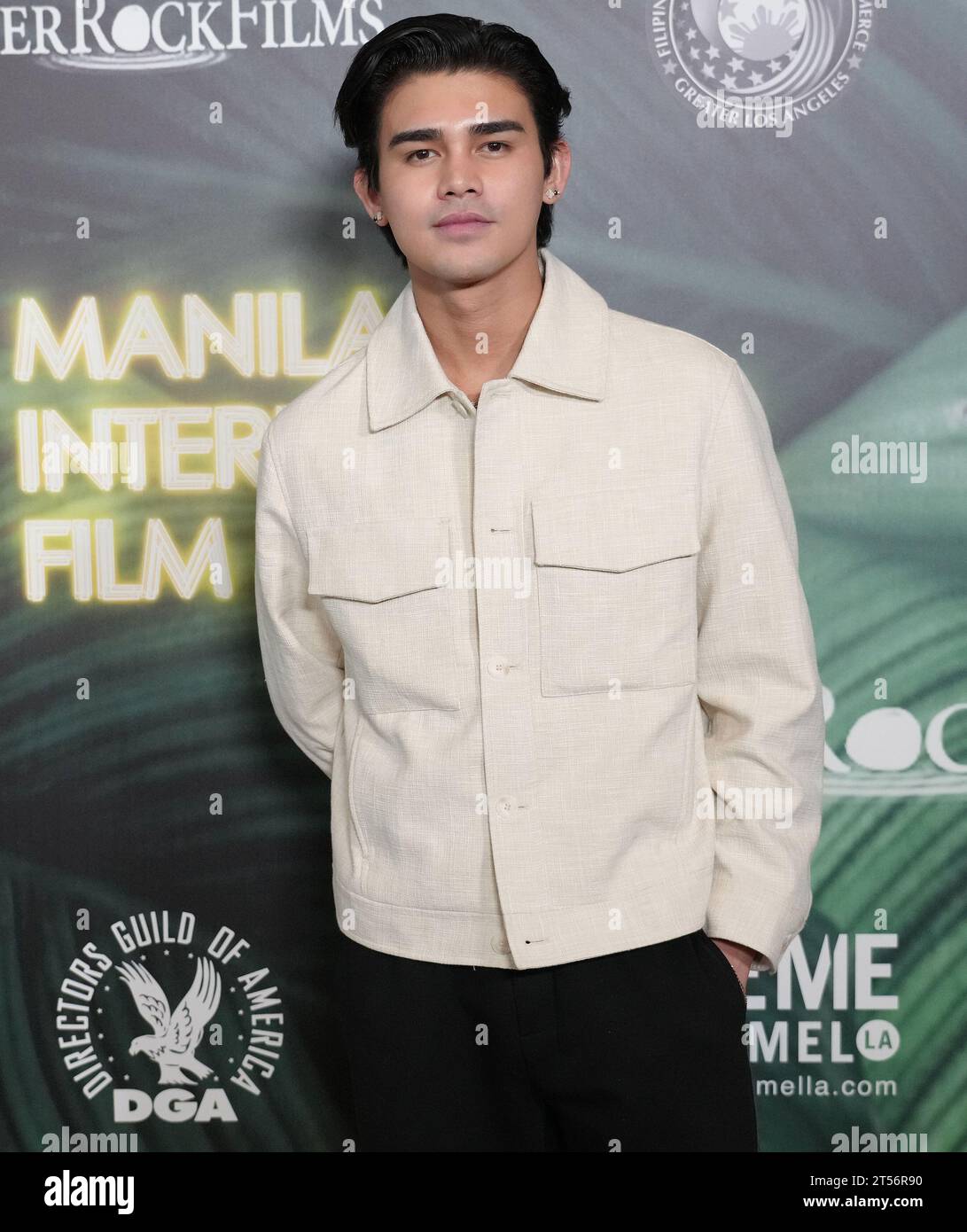 Los Angeles, USA. 2 novembre 2023. Inigo Pascual al Manila International Film Festival Launch 2023 tenutosi presso la Directors Guild of America a West Hollywood, CALIFORNIA, giovedì 2 novembre 2023. (Foto di Sthanlee B. Mirador/Sipa USA) credito: SIPA USA/Alamy Live News Foto Stock