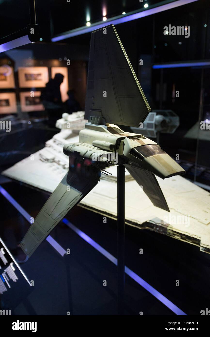 Originale modello Imperial Shuttle di Star Wars - il ritorno dello Jedi Foto Stock