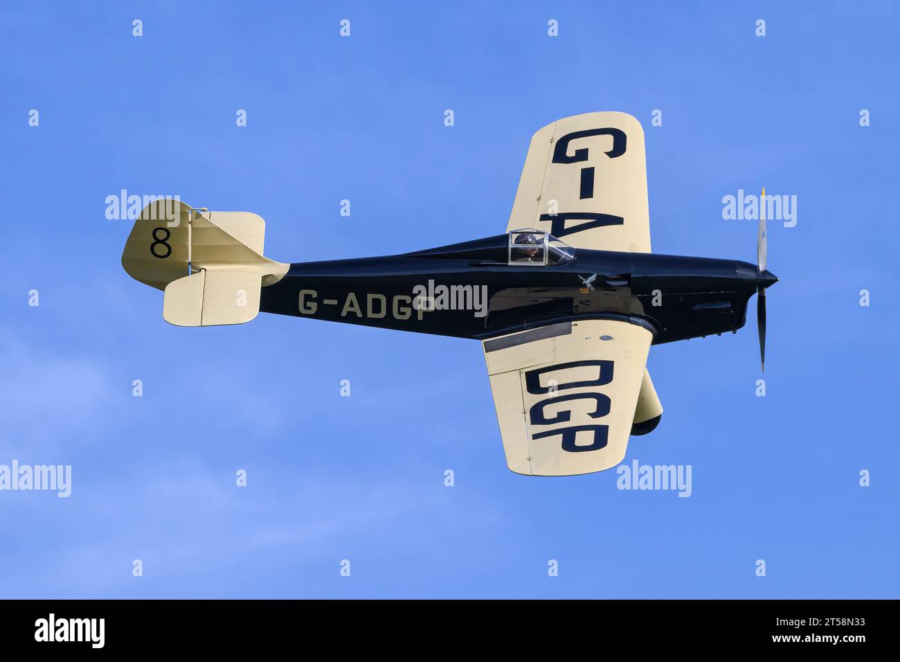 Un aereo da corsa Miles Hawk Speed 6 del 1930 Foto Stock