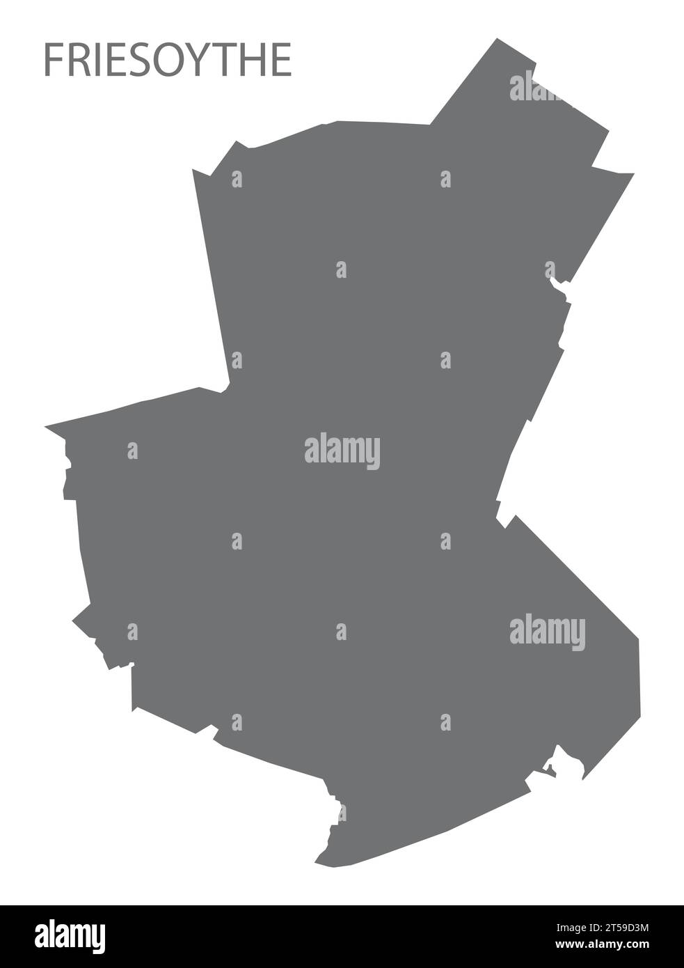 Cartina tedesca della città figura grigia sagoma della silhouette Illustrazione Vettoriale