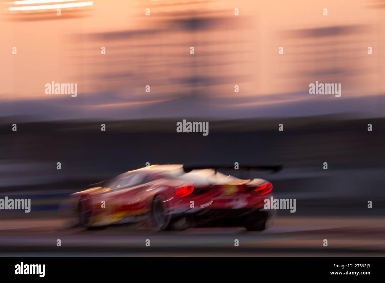 SAKHIR, BAHREIN. 3 NOVEMBRE 2023. AF CORSE FERRARI. AHMAD ALSHEHAB/ Alamy Live News Foto Stock