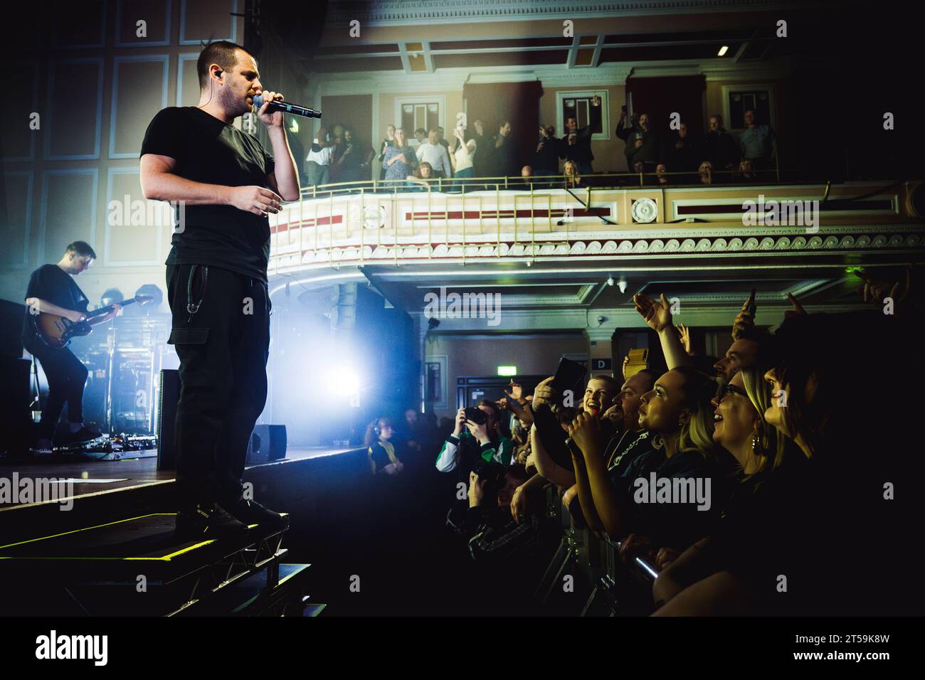 Newcastle, Regno Unito. 3 novembre 2023. Le Streets (fronteggiate da Mike Skinner) si esibiscono all'O2 City Hall di Newcastle. Crediti fotografici: Thomas Jackson/Alamy Live News Foto Stock