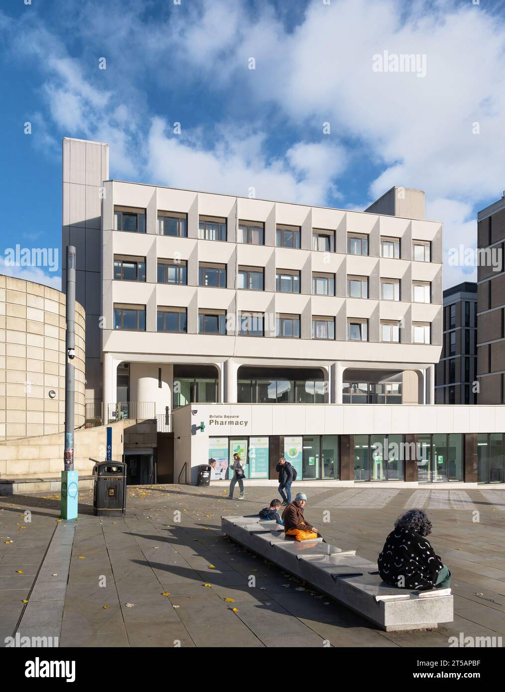 Edinburgh, Scotland, UK - Health and Wellbeing Centre Renovation by PagePark Architects for Edinburgh University Foto Stock