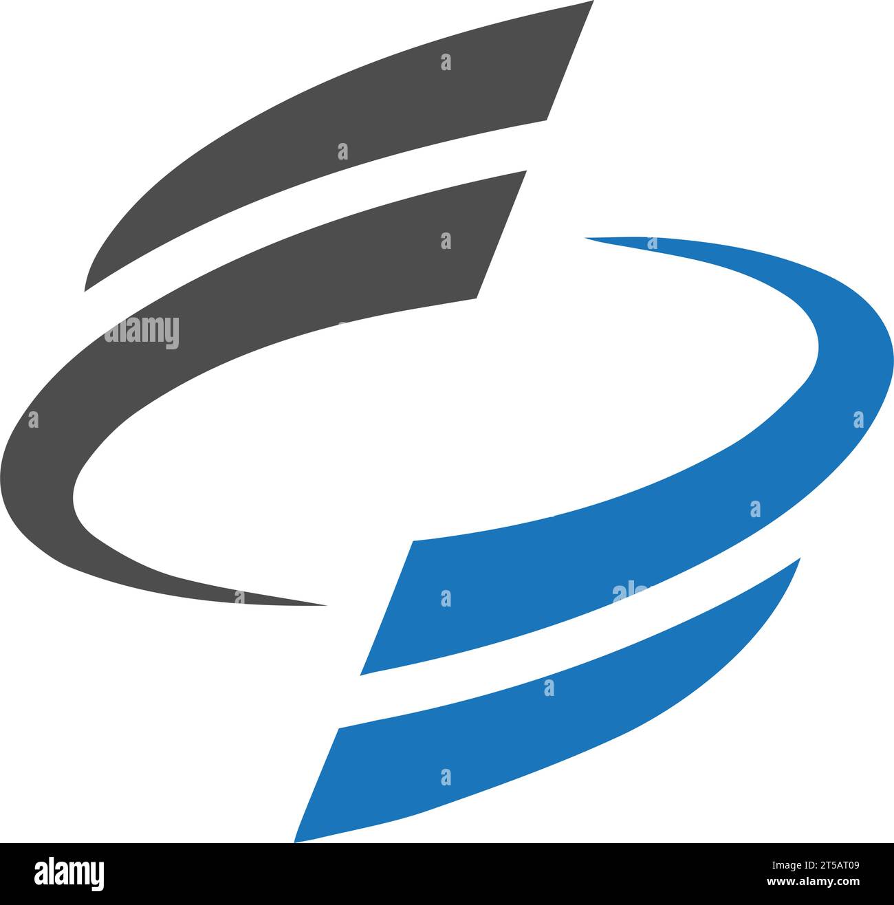 Modello vettoriale di design con logo SS Letter Illustrazione Vettoriale