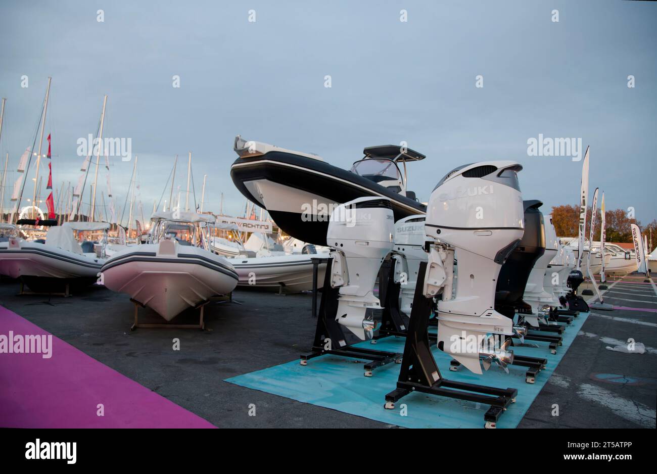 Cap of Agde, Francia. 1 novembre 2023. Il Nautical Show 2023 apre le sue porte a Cap of Agde, in Francia Foto Stock