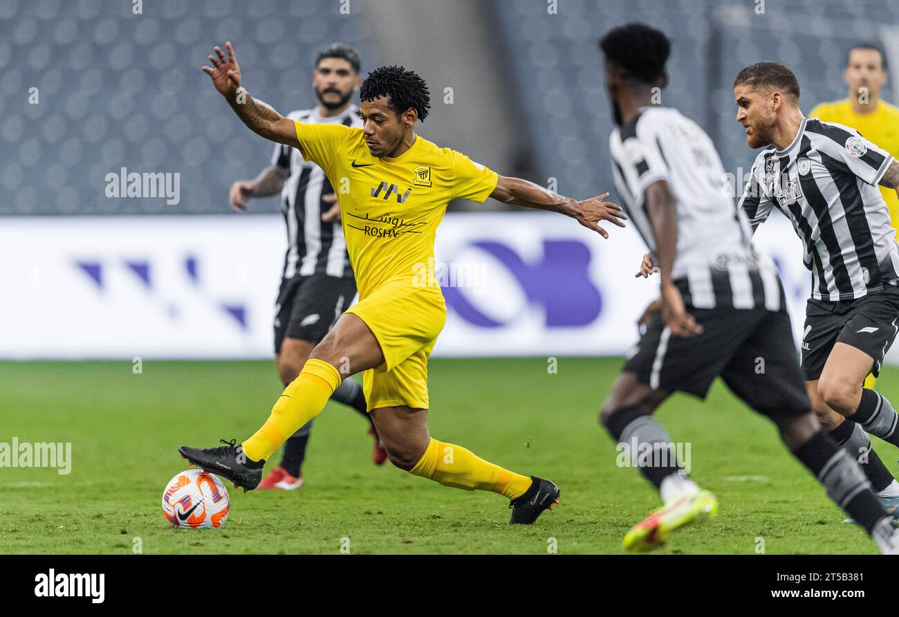 Romarinho dell'al Ittihad FC durante il giorno 12 della SAFF Roshn Saudi Pro League 2023-24 tra al Shabab FC e al Ittihad FC al King Fahd International Stadium il 3 novembre 2023 a Riyadh, Arabia Saudita. Foto di Victor Fraile / Power Sport Images Credit: Power Sport Images Ltd/Alamy Live News Foto Stock