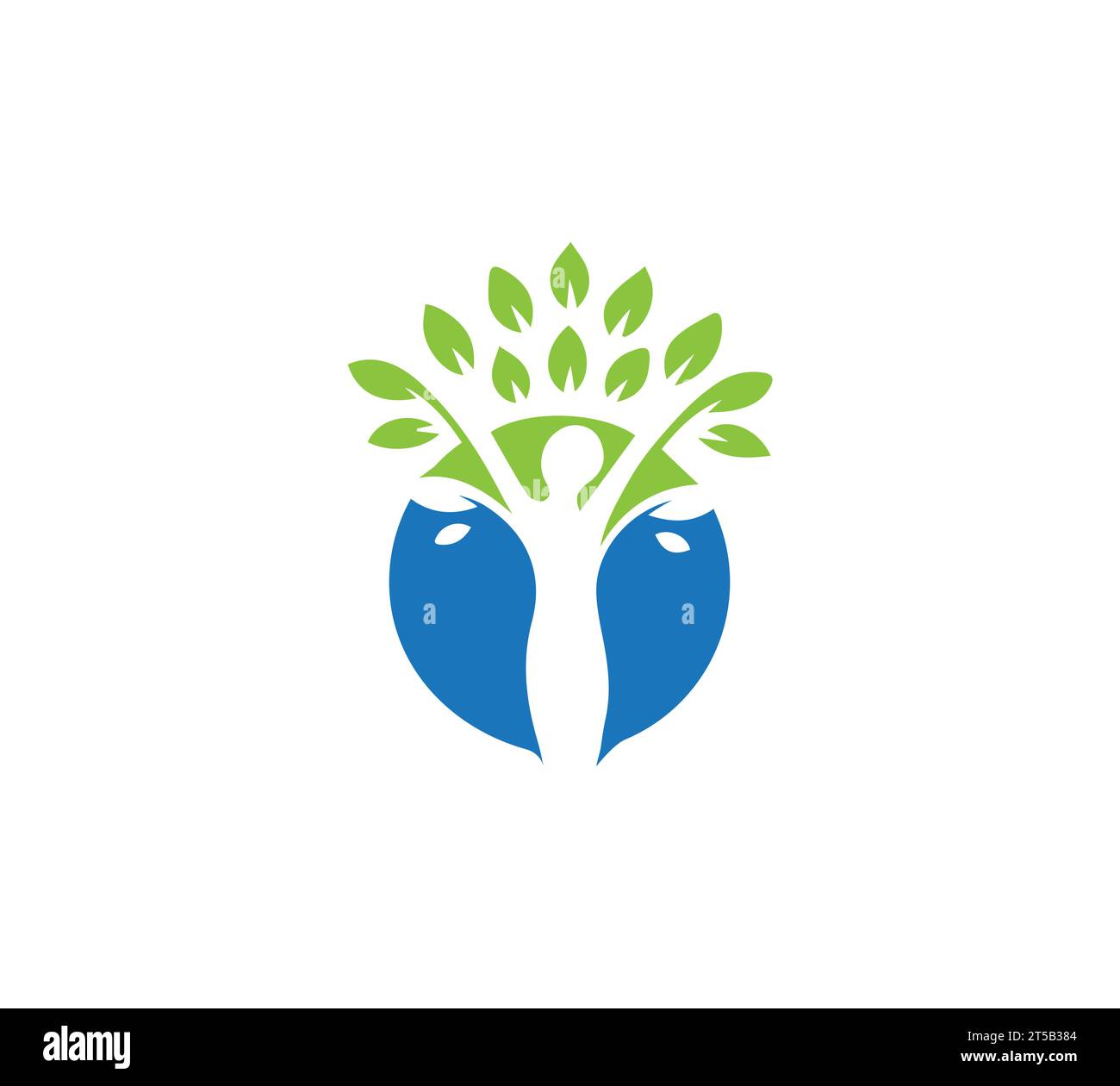 Modello vettoriale di design del logo yoga Illustrazione Vettoriale