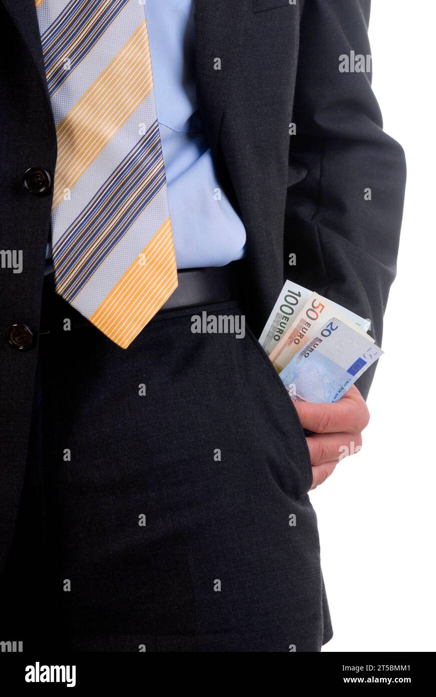 Businessmann mit Geld in der Hand- Bestechung, BLF *** uomo d'affari con soldi in mano Bribery, BLF 07010473 x Credit: Imago/Alamy Live News Foto Stock