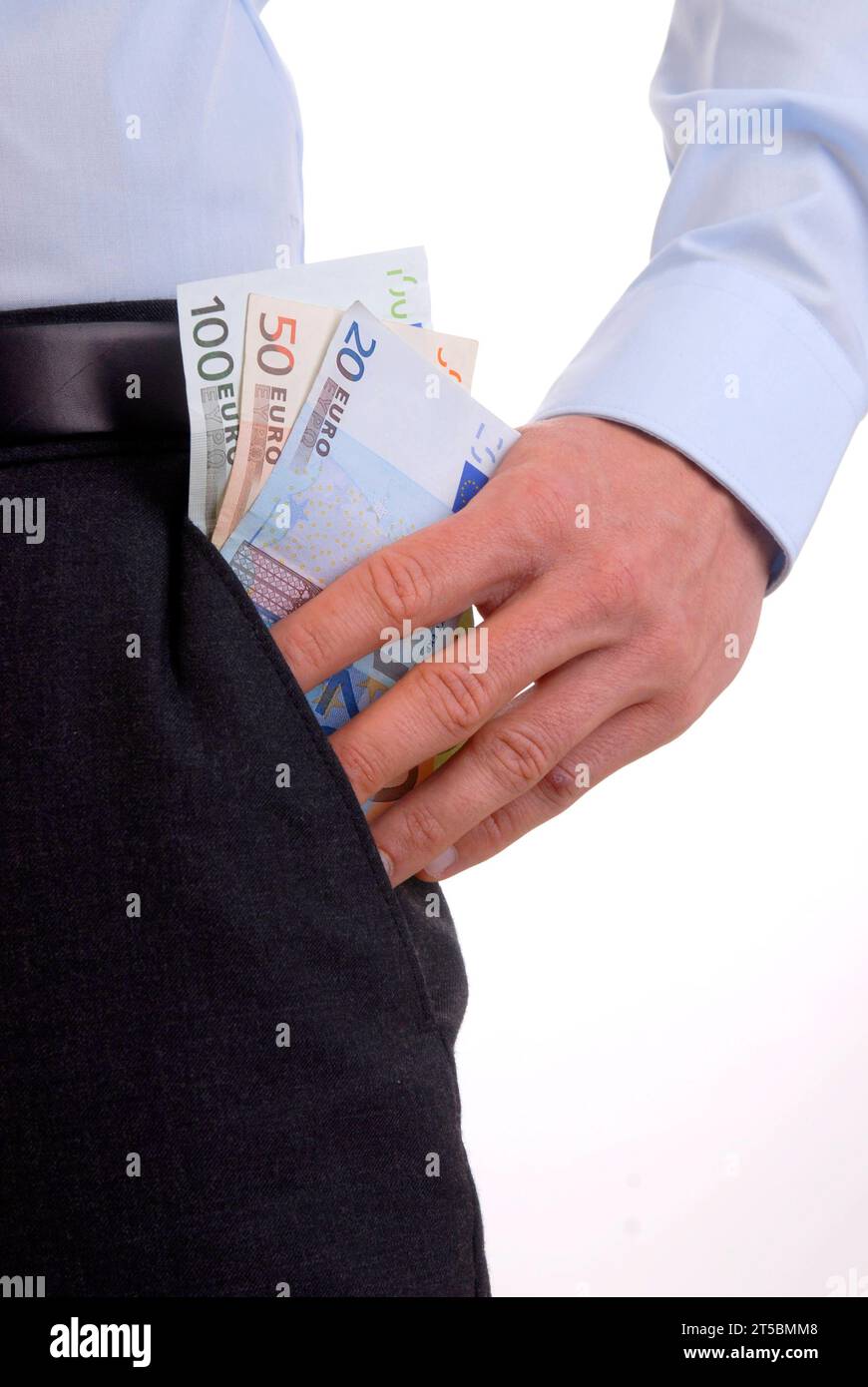 Businessmann mit Geld in der Hand- Bestechung, BLF *** uomo d'affari con soldi in mano Bribery, BLF 07010499 x Credit: Imago/Alamy Live News Foto Stock