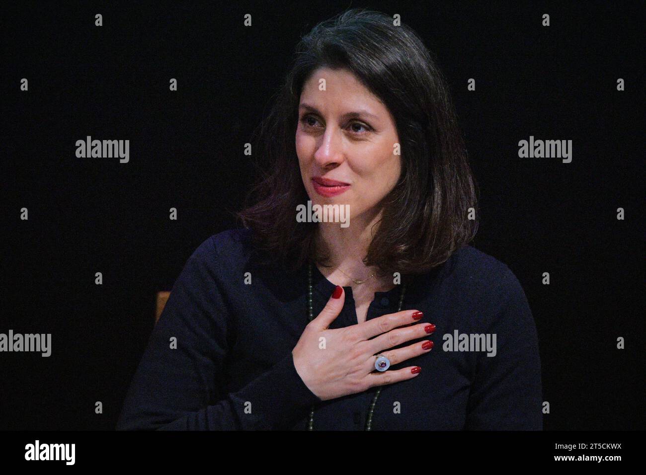 Edimburgo Scozia, Regno Unito 04 novembre 2023. Nazanin Zaghari-Ratcliffe alla Scottish Liberal Democratic Autumn Conference 2023 al Royal College of Physicians. credit sst/alamy live news Foto Stock