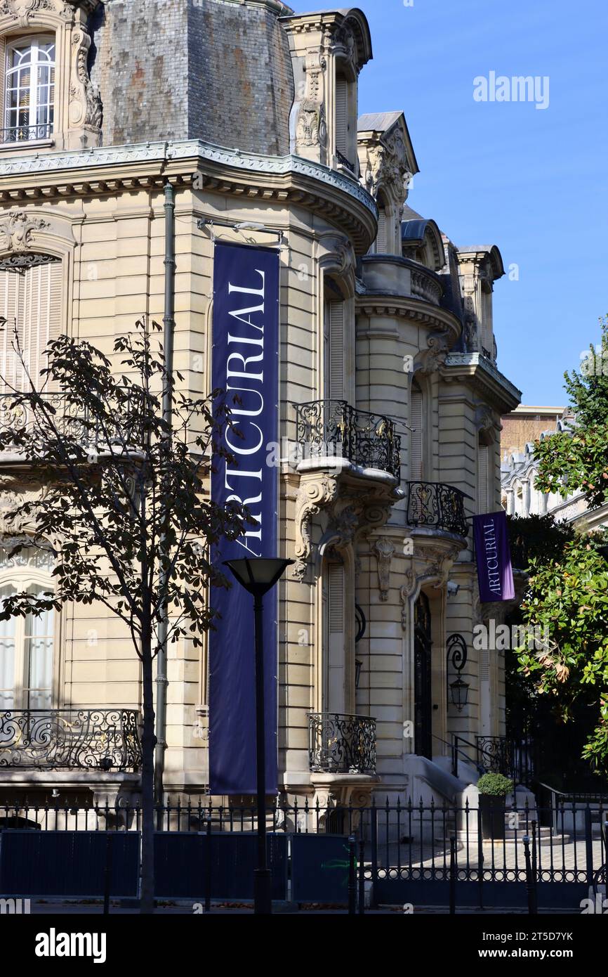 ArtCurial, la casa d'aste francese al 7 Rond-Point des Champs-Élysées di Parigi, Francia Foto Stock