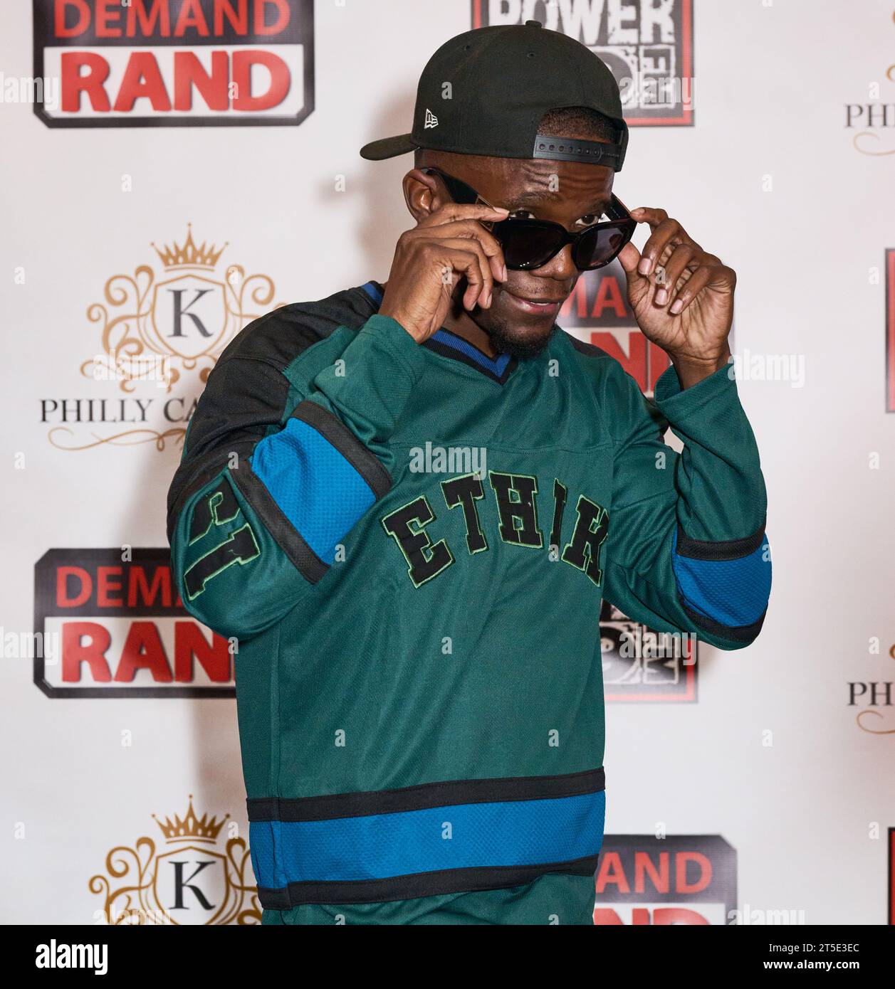 PHILADELPHIA, PA, USA - 27 OTTOBRE 2023: KP posa al Power 99's Powerhouse 2023 Concert al Wells Fargo Center. Foto Stock