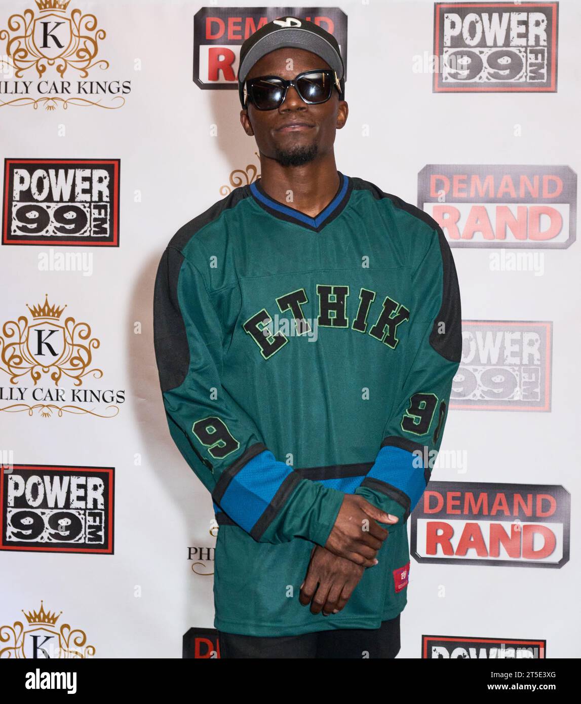 PHILADELPHIA, PA, USA - 27 OTTOBRE 2023: KP posa al Power 99's Powerhouse 2023 Concert al Wells Fargo Center. Foto Stock