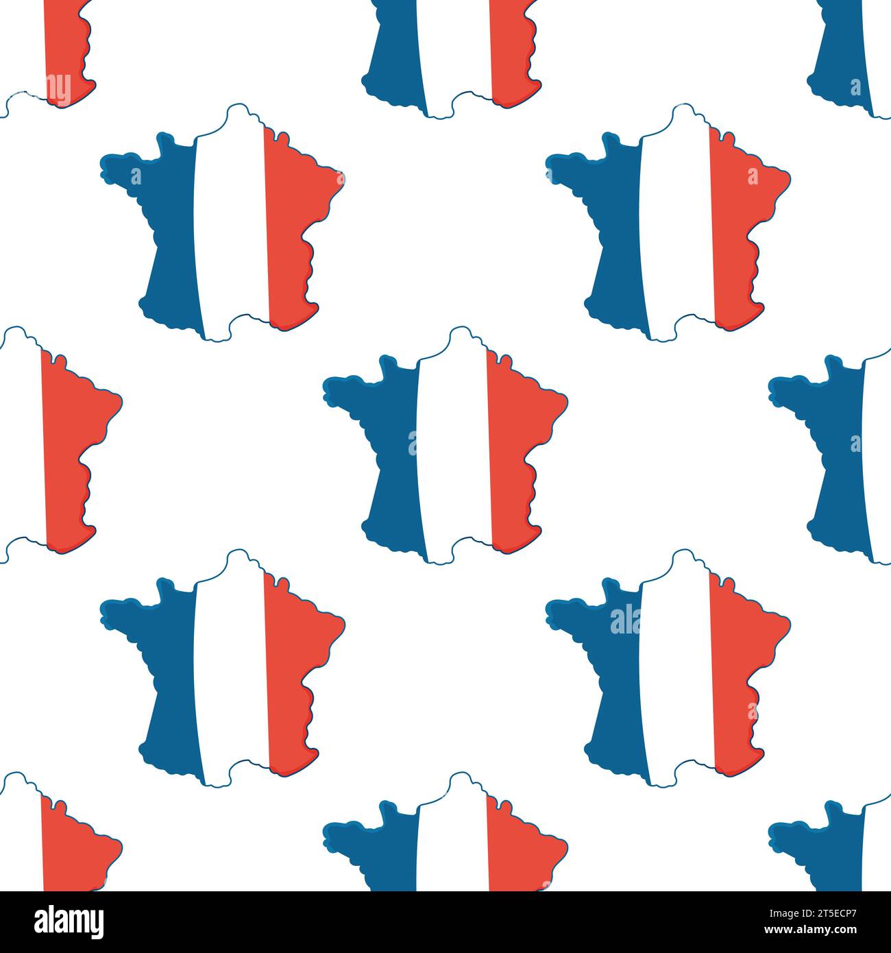 territorio bandiera francia paese tricolore tessile r Illustrazione Vettoriale