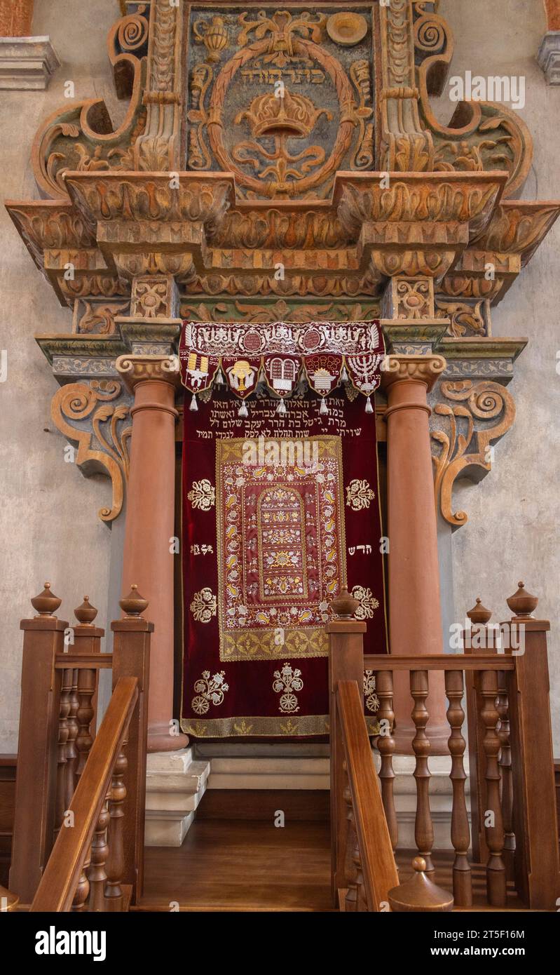 La sinagoga di Tykocin, Tykocin, Polonia Foto Stock