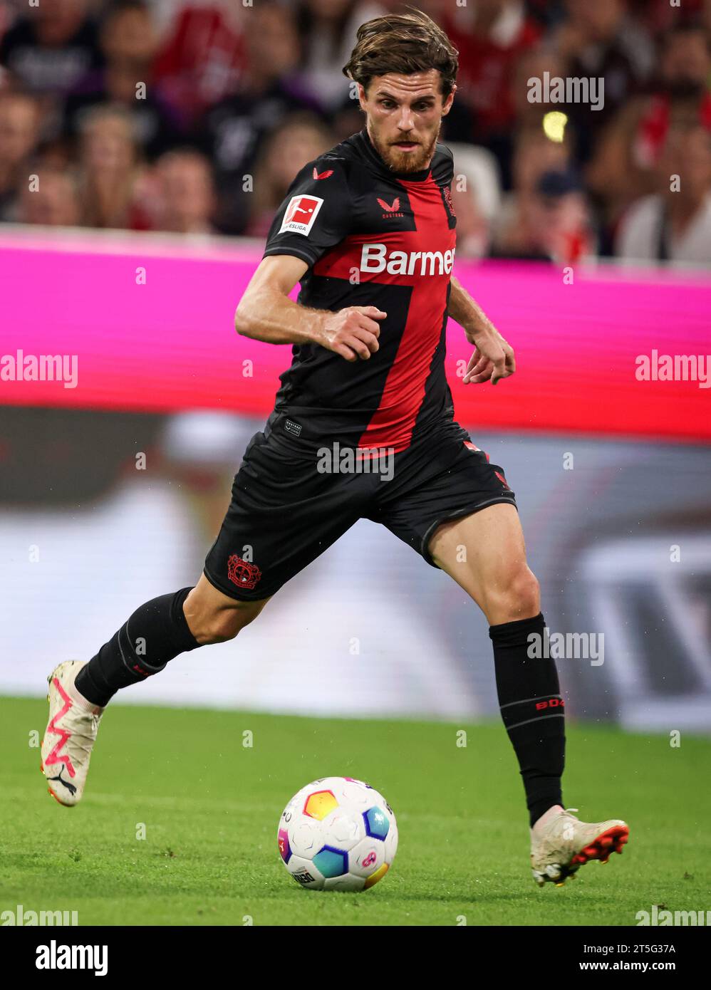 Jonas Hofmann del Bayer Leverkusen FC Bayern MŸnchen - Bayer Leverkusen 15.9.2023 Fussball 1 . Bundesliga Saison 2023 / 2024 © diebilderwelt / Alamy Stock Foto Stock