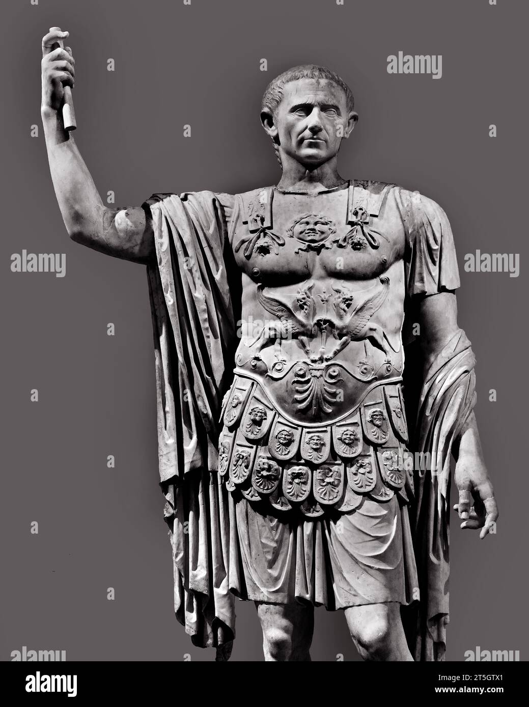 Marco Holconius Rufus fu un'importante figura pubblica a Pompei tra l'inizio del i secolo e il i secolo d.C. museo Archeologico Nazionale di Napoli Italia. ( Interpretato in uniforme militare ) Foto Stock