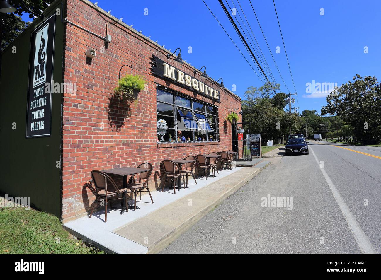 Ristorante messicano Wading River Long Island NY Foto Stock