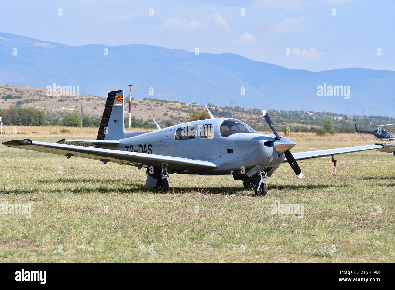 16 settembre 2023, Skopje, Macedonia, Stenkovec Sports Airport, si è tenuto un Grand Airshow. L'evento è stato visitato da decine di migliaia di persone. Foto Stock