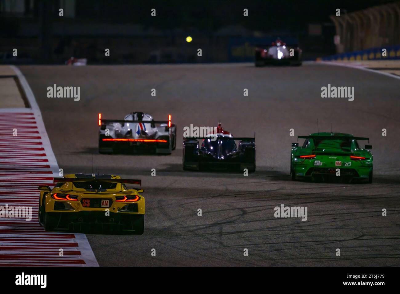 SAKHIR, BAHREIN. 4 novembre 2023. 8 ORE DI GIORNATA DI GARA DEL BAHRAIN WEC. AHMAD ALSHEHAB/ Alamy Live News Foto Stock