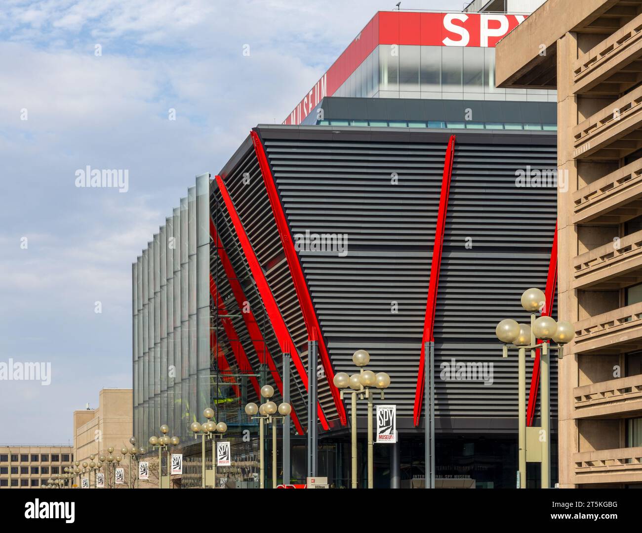 Washington DC - 29 ottobre 2023: International Spy Museum a Washington DC. Foto Stock