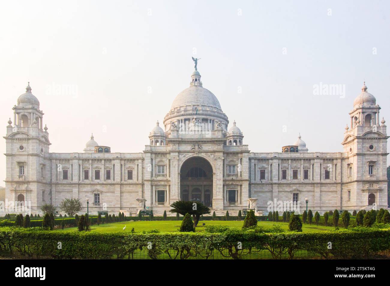 Victoria Memorial, Calcutta è il monumento più grande a un monarca in tutto il mondo. Foto Stock