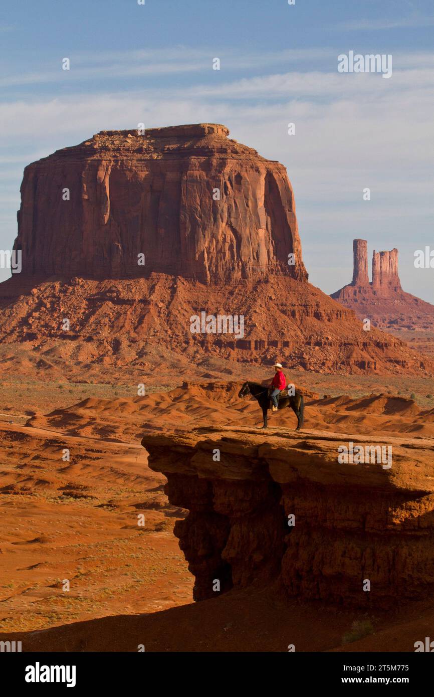 MONUMENT VALLEY, STATI UNITI Foto Stock