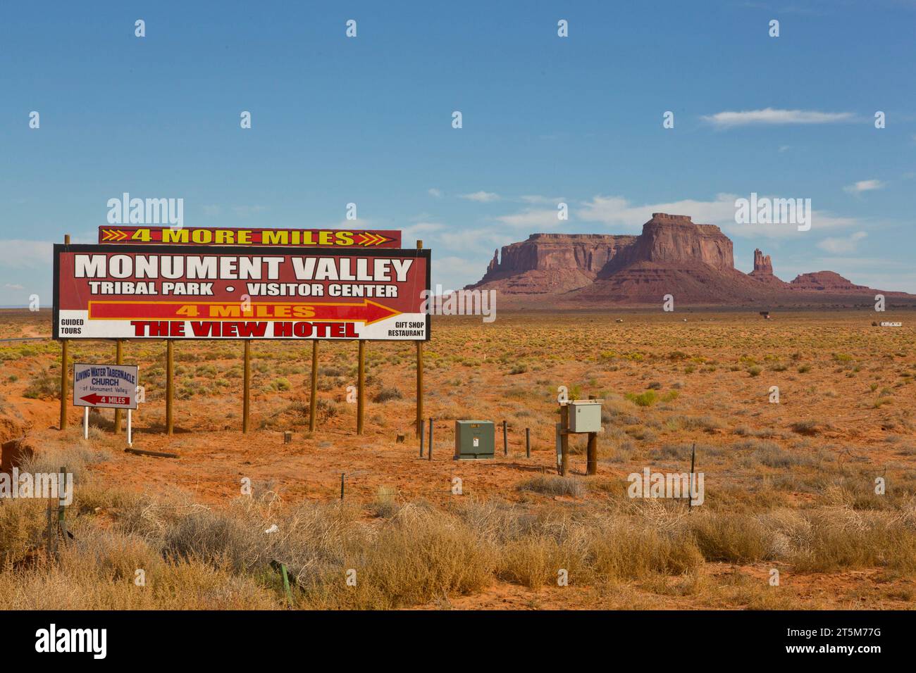 MONUMENT VALLEY, STATI UNITI Foto Stock