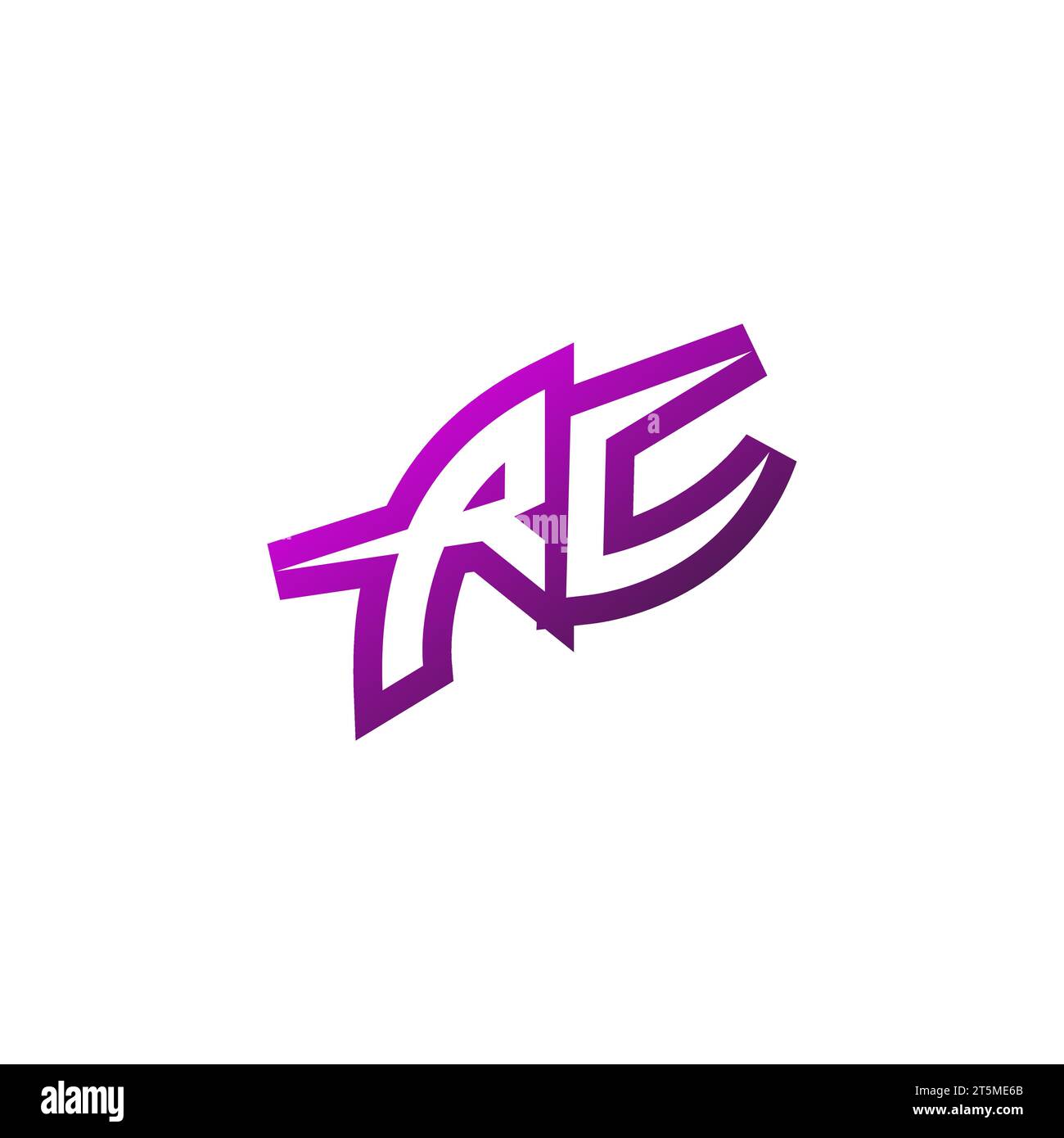 Design iniziale del logo RC Premium e del design dei giochi Illustrazione Vettoriale