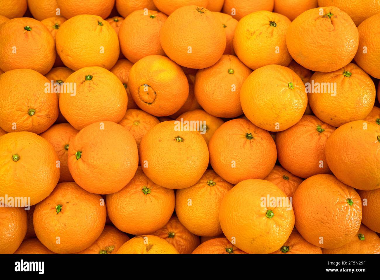 Verdura verde nel mercato agricolo. Background alimentare. Foto Stock