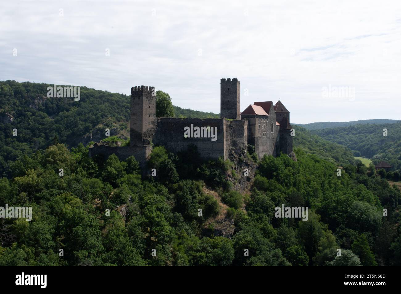 Castle Hardegg Foto Stock
