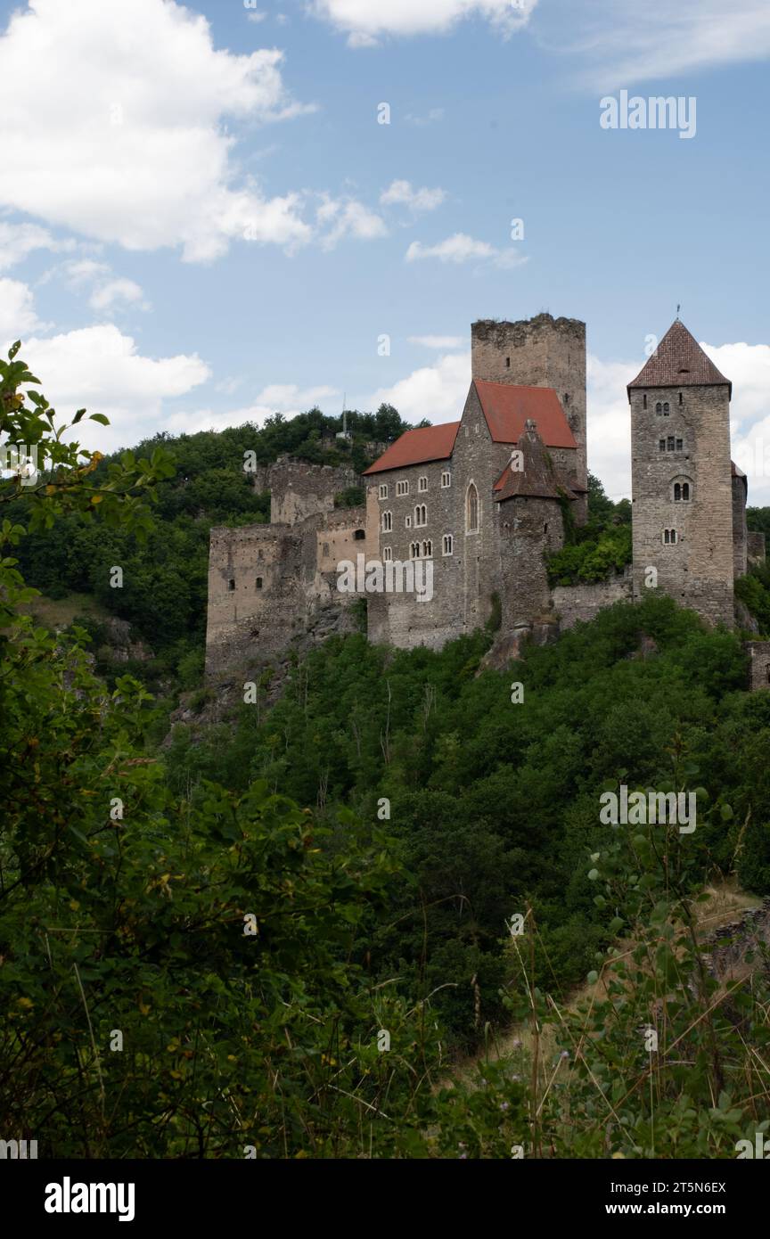 Castle Hardegg Foto Stock
