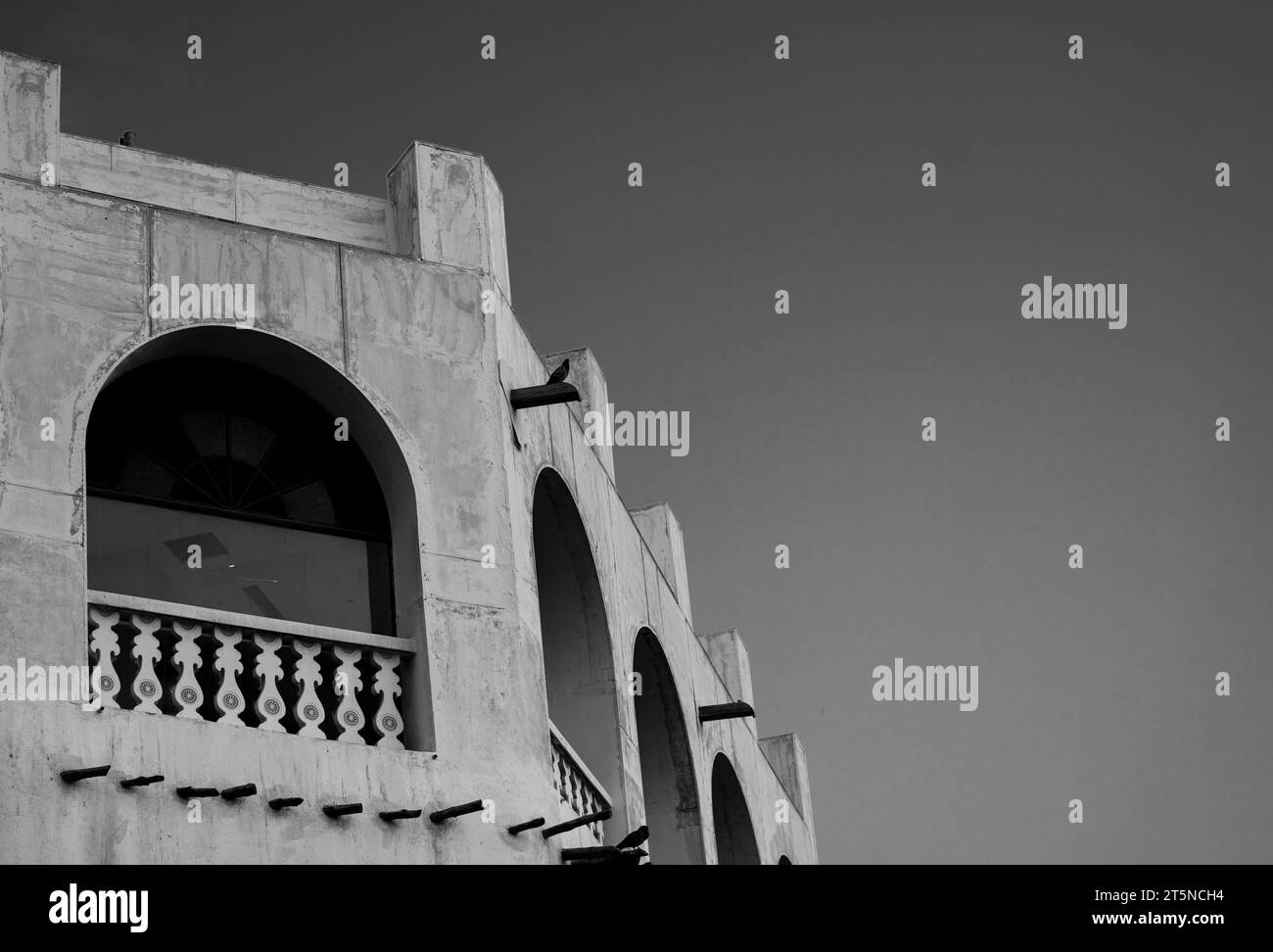 Vista mattutina del Souq Waqif doha qatar 15-11-2023 Foto Stock
