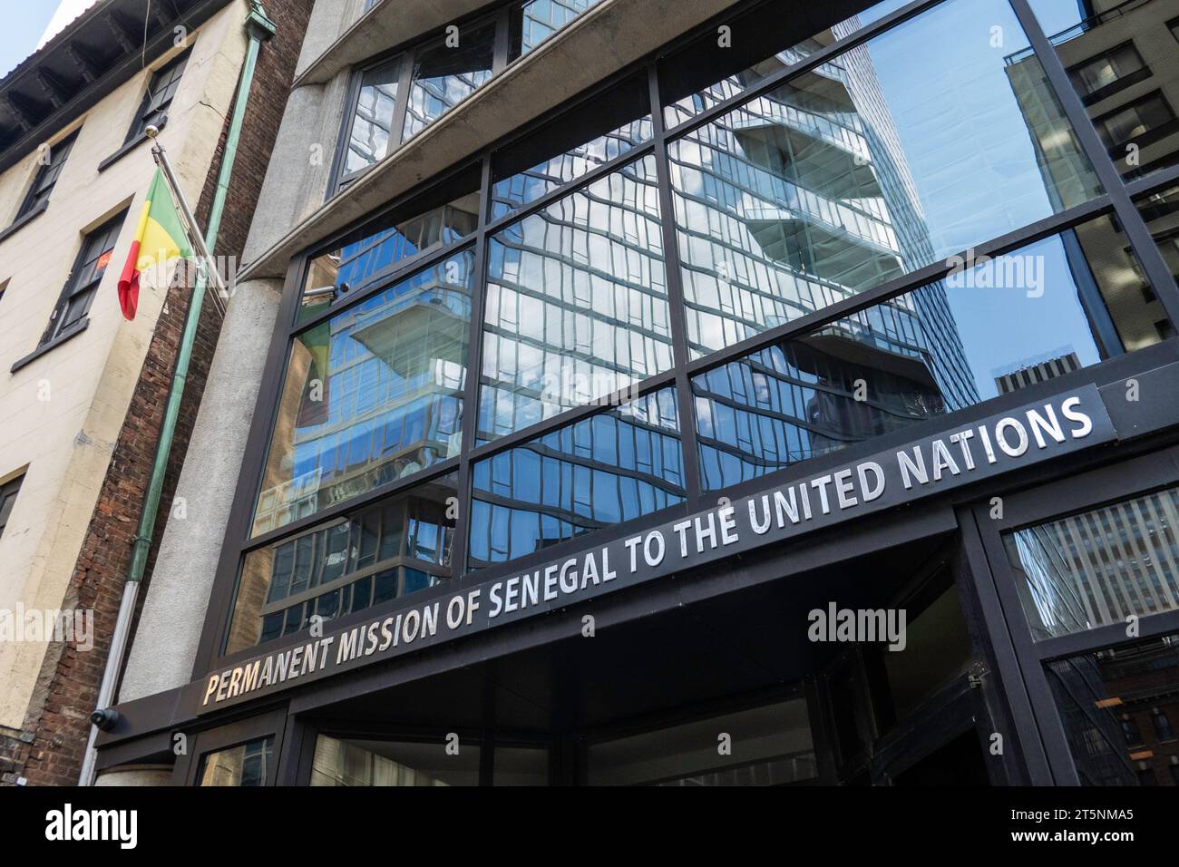 Missione permanente del Senegal presso le Nazioni Unite, New York City, USA 2023 Foto Stock