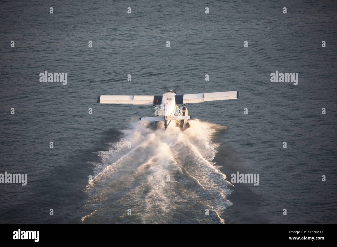 DHC-3 de Havilland turbina Single Otter Twin Otter, terminal idrovolanti di Vancouver, Canada Foto Stock