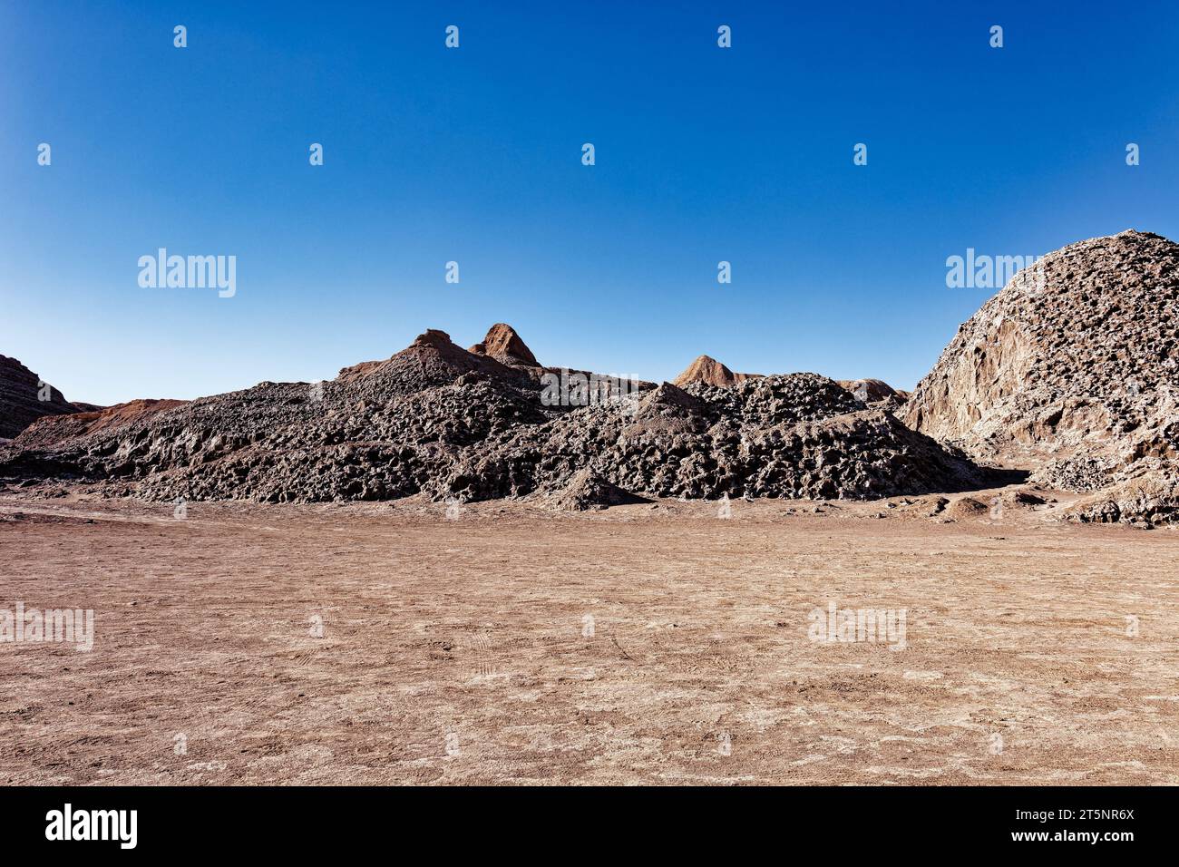 Paesaggi lunari del deserto di Atacama - Cile - San Pedro de Atacama Foto Stock