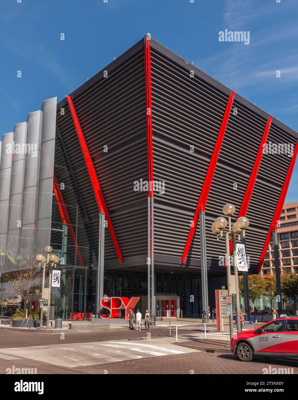 WASHINGTON, DC, USA - Museo delle spie, a l'Enfant Plaza. Foto Stock