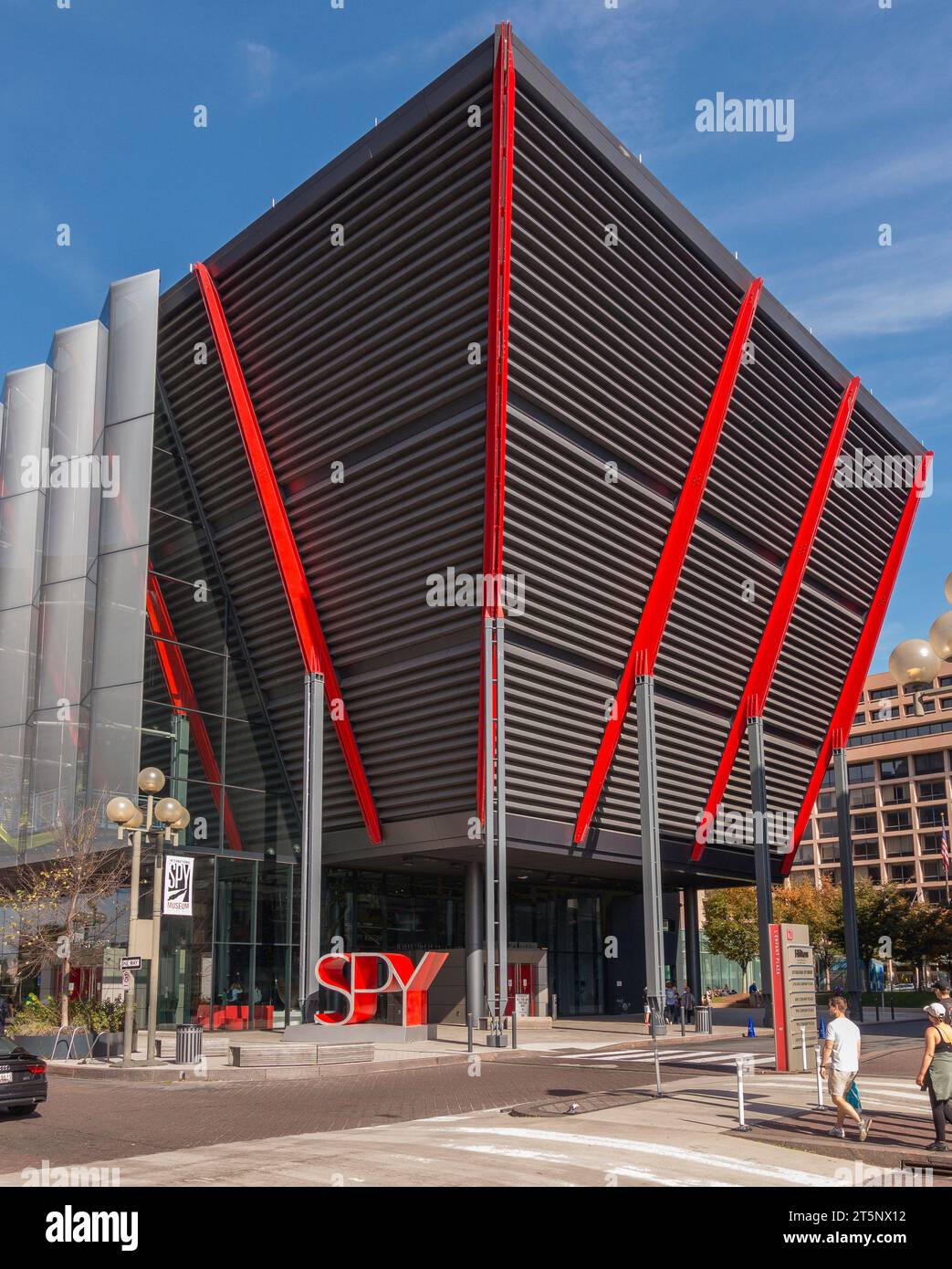 WASHINGTON, DC, USA - Museo delle spie, a l'Enfant Plaza. Foto Stock
