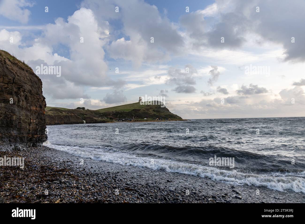 Intorno a Smedmore House Kimmeridge Bay, Isola di purbeck, gita autunnale nel Dorset UK Foto Stock