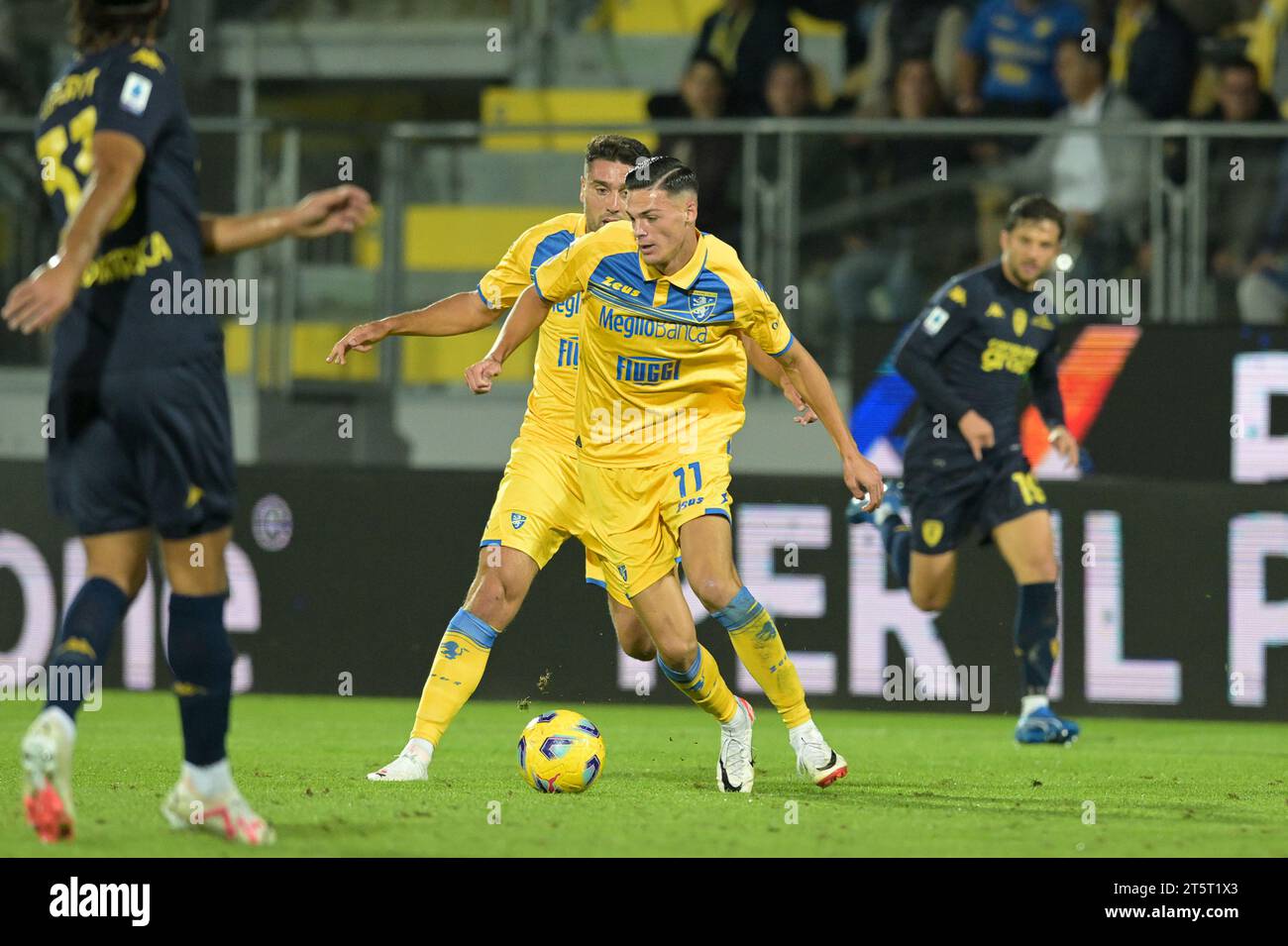 Marvin Cuni di Frosinone durante la partita di serie A, Frosinone vs Empoli, 6 Nov 2023 (foto di AllShotLive/Sipa USA) credito: SIPA USA/Alamy Live News Foto Stock