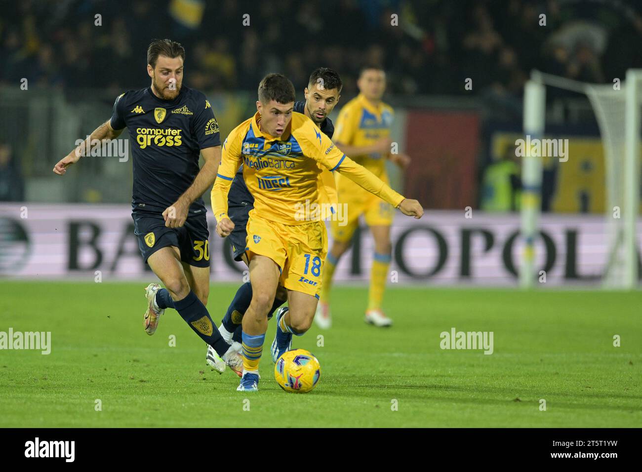 Matias Soule of Frosinone durante la partita di serie A, Frosinone vs Empoli, 6 Nov 2023 (foto di AllShotLive/Sipa USA) credito: SIPA USA/Alamy Live News Foto Stock