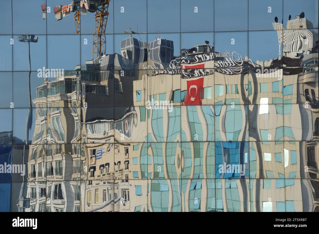 Istanbul, Türkiye. Hotel Ottoman Palace Taksim Square Foto Stock