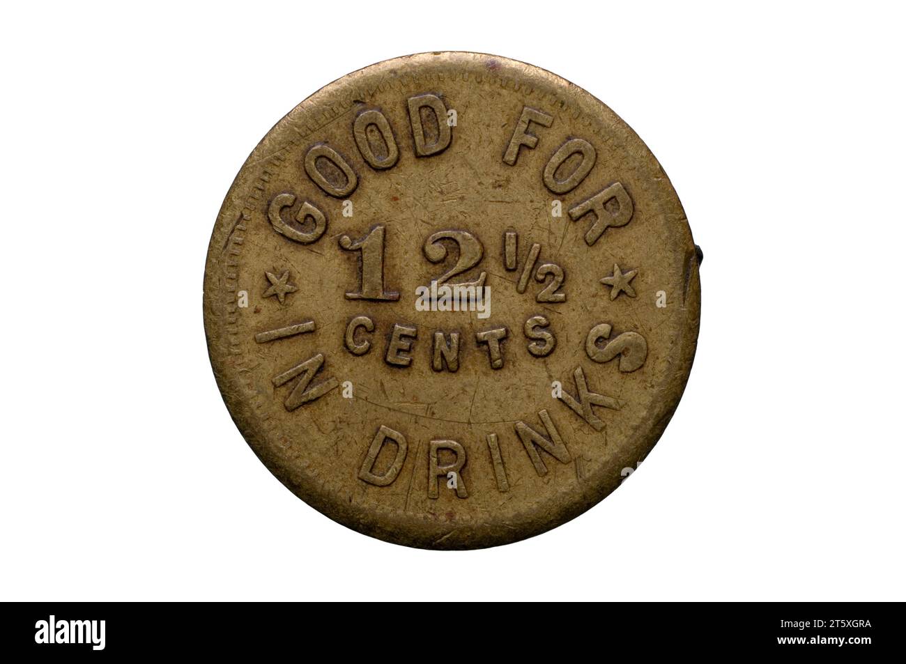 Gettone Butler bros, Alaska Foto Stock
