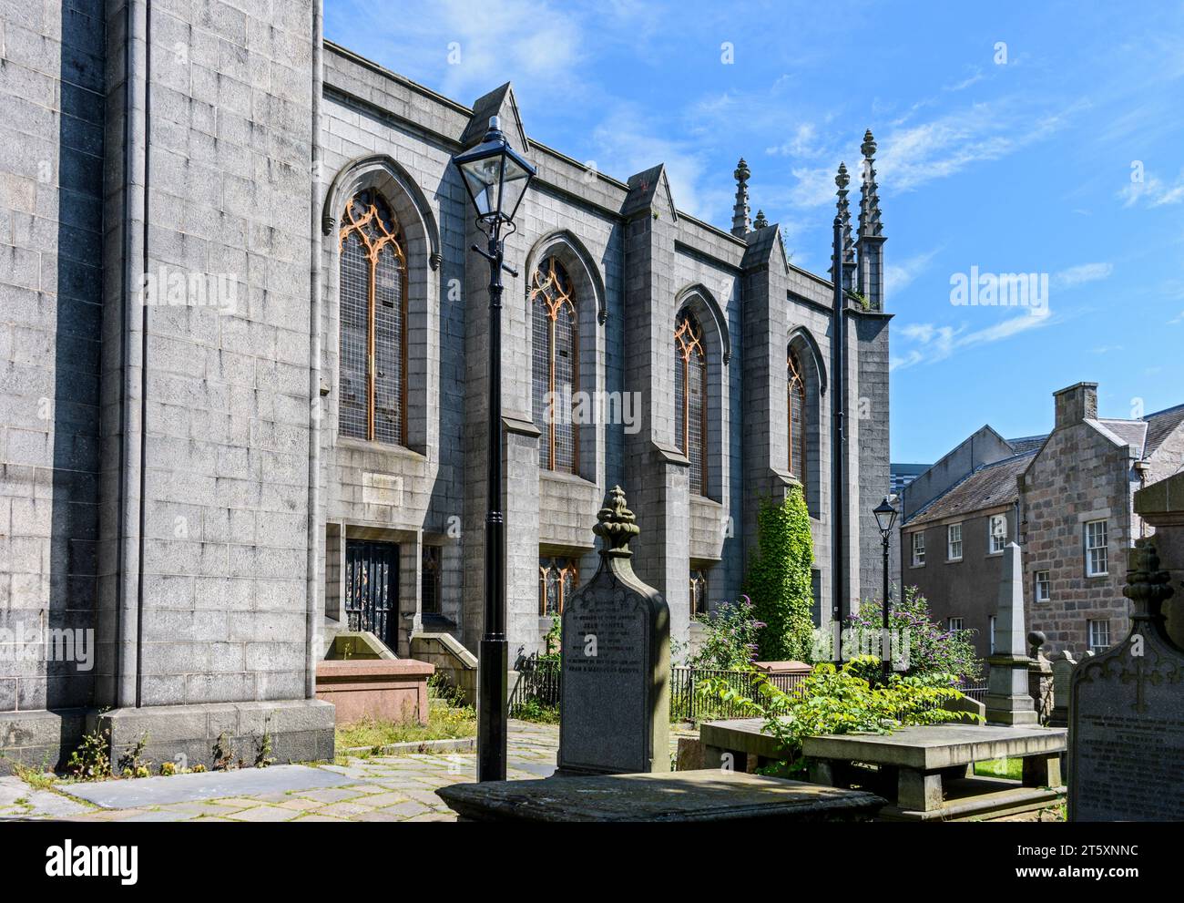 The Kirk of St Nicholas, (St Nicholas' Church), Back Wynd, Union Street, Aberdeen, Scozia, Regno Unito Foto Stock