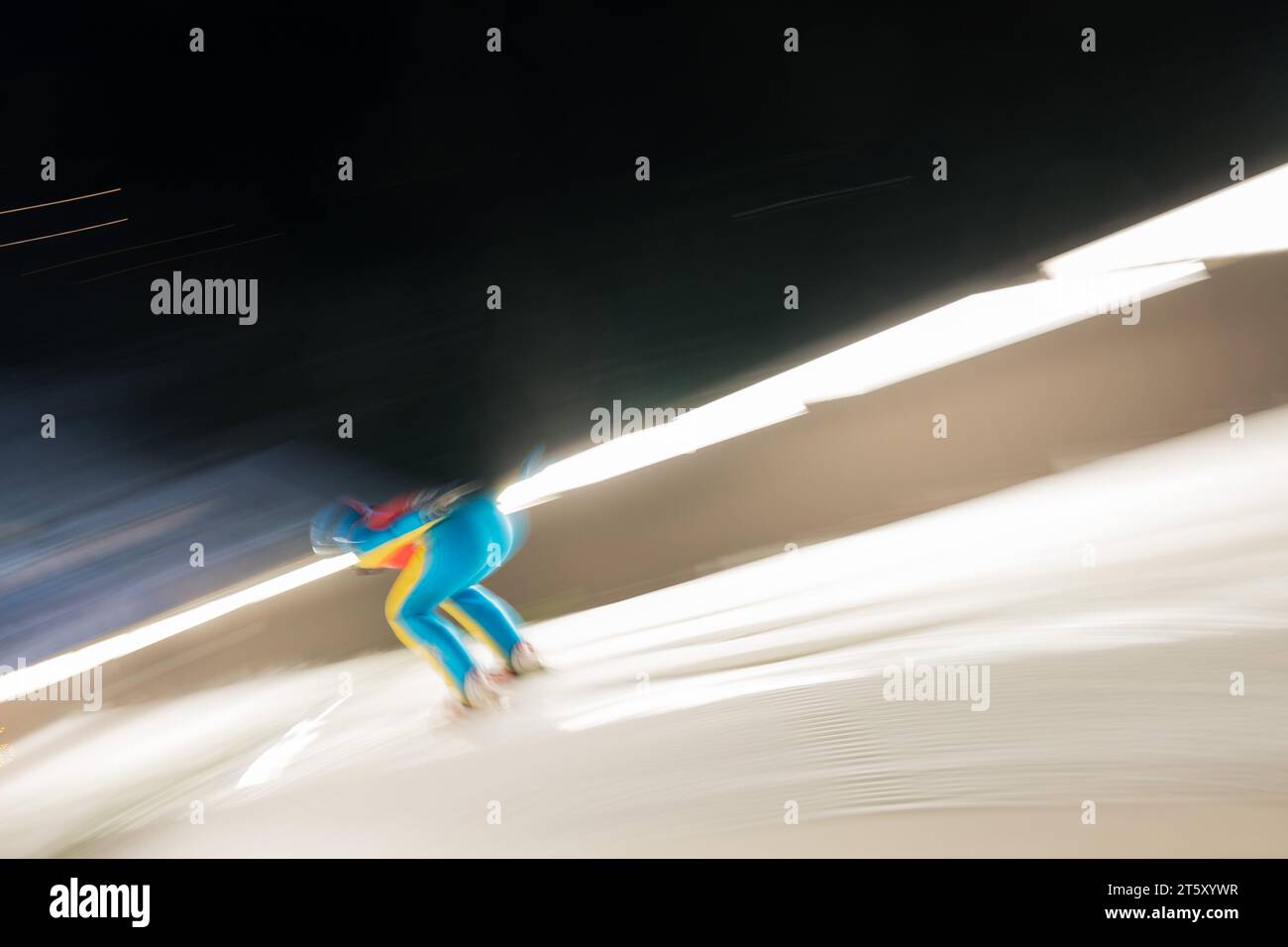 Skispringen allgemein FIS Welt Cup Skispringen der Frauen in Hinterzarten, Deutschland AM 15.12.2017 Foto Stock
