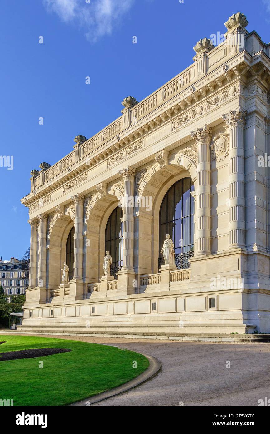 Esterno del Palais Galliera, museo della moda e dell'abbigliamento, sull'Avenue du Président Wilson, Parigi 16, Francia. Foto Stock