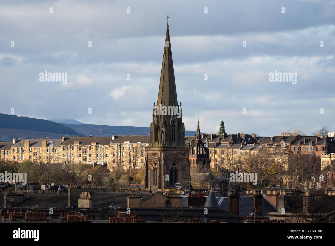 St Marys Scottish Episcopal Cathedral, West End, Glasgow, Scozia, Regno Unito Foto Stock